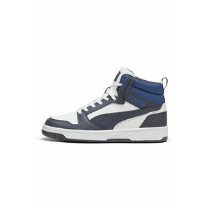 Pantofi sport mid-high unisex din piele ecologica Rebound imagine