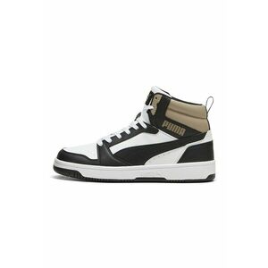 Pantofi sport mid-high unisex din piele ecologica Rebound imagine