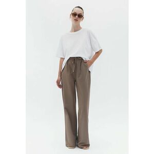 Pantaloni relaxed-fit cu talie inalta imagine