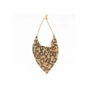 Colier din plasa maleabila cu model animal print - Paris imagine