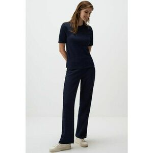 Pantaloni relaxed-fit cu model texturat imagine