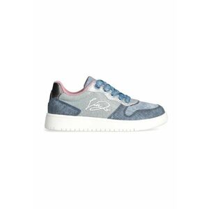 Pantofi sport din denim cu model colorblock imagine