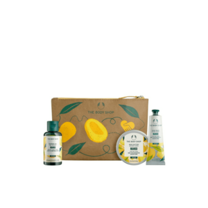 Set Nourish & Flourish Mango - Gel de dus Mango 60ml+Unt de corp Mango 50ml+Balsam de maini Mango 30ml - imagine