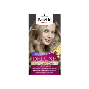 Vopsea de par permanenta Deluxe 8-11 Blond Rece Natural - 123 ml imagine