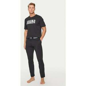 Pijamale barbati - Elton 12266998 - Negru - Bumbac imagine