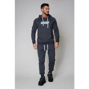 Set Orro hanorac si pantalon conic Grey Anthracite 8895 imagine