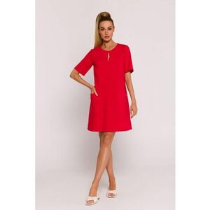 Rochie trapez cu buzunare - imagine