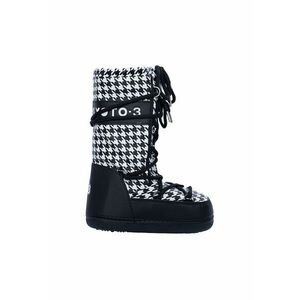 Cizme cu model houndstooth imagine