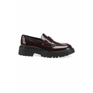 Pantofi loafer de piele cu varf rotund imagine