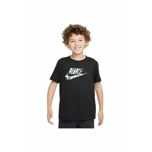 Tricou Sportswear Camo JR FZ5172-010 - Baieti - Negru imagine