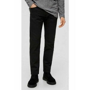 Pantaloni barbati Nelio - cu talie medie si croiala Slim Fit - Negru - W36 L32 imagine