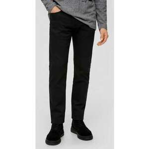 Pantaloni barbati Nelio - cu talie medie si croiala Slim Fit - Negru - W32 L32 imagine