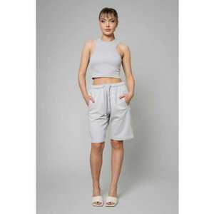 Set Lineea bustiera si pantalon scurt Grey Gri imagine