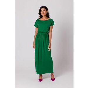 Rochie maxi cu elastic in talie - imagine