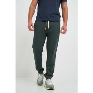 Pantaloni jogger cu snur de ajustare si model uni imagine