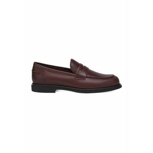 Pantofi loafer uni de piele imagine