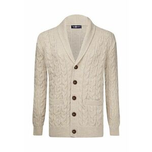 Cardigan cu model torsade si revere imagine