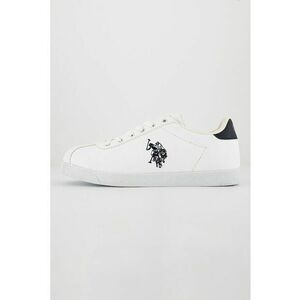 Pantofi sport low-top de piele ecologica cu logo brodat imagine