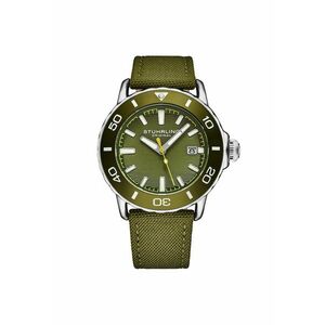 Ceas analog cu o curea textila Voyager 4049 44 mm - Voyage - verde imagine