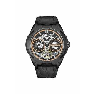 Ceas automatic dual time - negru imagine