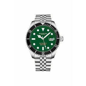 Ceas analog automatic Depthmaster 4045 - 44 mm - bratara din otel inoxidabil - Fortit - verde imagine