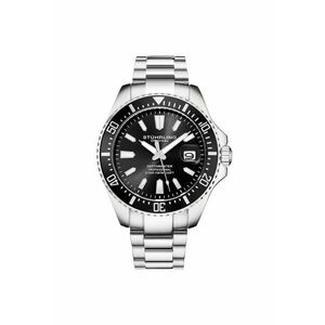 Ceas analog cu bratara metalica Depthmaster 3950A Quartz 42mm Diver - StarSea -Negru imagine