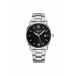 Ceas rotund analog Oslo 3902 - Quartz 38mm Fashion - Jenson -Negru imagine