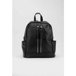 Rucsac din piele naturala neagra imagine