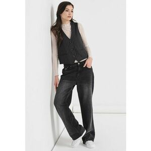 Blugi relaxed fit cu model cu 5 buzunare imagine