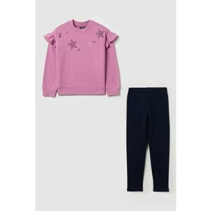 Set de bluza de trening cu volane si pantaloni de trening imagine