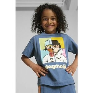 Tricou de bumbac cu imprimeu Playmobil imagine