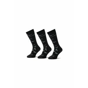 Set 3 perechi de sosete unisex - 300465127 - Negru - Textil - imagine