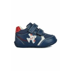 Pantofi sport de piele ecologica si material textil cu velcro imagine