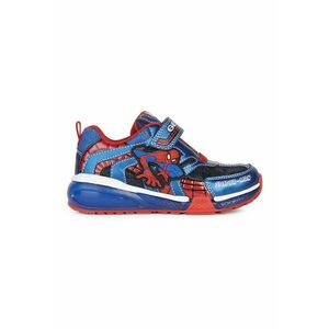 Pantofi sport low-top cu velcro si detaliu Spiderman in relief imagine