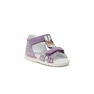 Sandale copii - 302855681 - Piele naturala - Violet imagine