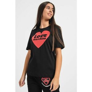 Tricou de bumbac cu imprimeu logo imagine