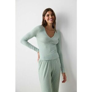 Bluza slim-fit de pijama imagine