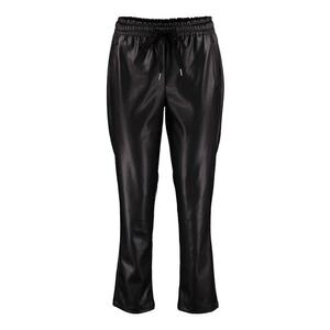 Pantaloni din piele ecologica cu talie elastica imagine