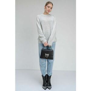 Pulover din amestec de mohair cu maneci raglan Paride imagine