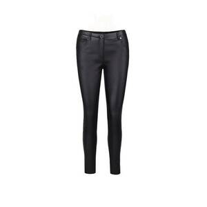 Pantaloni cu aspect peliculizat - Negru imagine