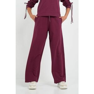 Pantaloni de trening ampli cu talie inalta imagine