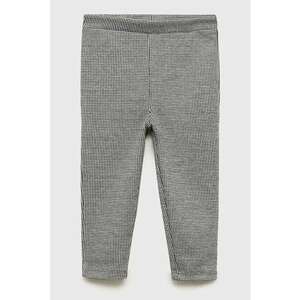 Pantaloni cu model houndstooth cu talie medie imagine