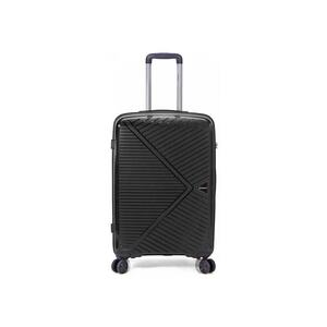 Troler Cabina Extensibil BZ 5710 - Polipropilena - 4 Roti Duble - 56 cm - Negru imagine