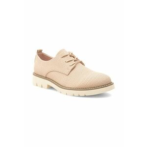 Pantofi oxford dama - 302148 - Piele ecologica - Roz imagine