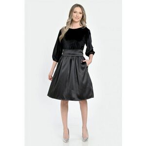 Rochie Medie Dama - de Ocazie - Neagra V300 - imagine