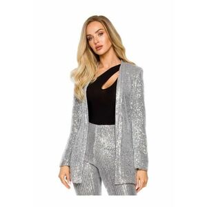 Blazer dama - Made of Emotion - Meeno - argint imagine