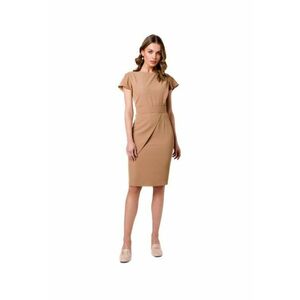 Rochie mini dama - Lyoth - bej imagine