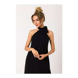 Made of Emotion Rochie midi pentru femei Gwenhwynna M736 neagră imagine