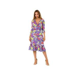 Rochie midi dama - Made of Emotion - Paangen - purpura imagine