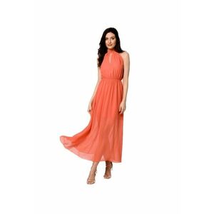 Rochie maxi dama - Teratu - portocale imagine